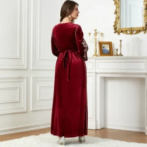 Buy New Turkish Abaya Islamic Clothing Abayas Women Muslim Dress 2023 Dubai Embroidery Beaded Winter Velvet Abaya from Saliman (chengdu) Import Export Trading Co., Ltd., China | Tradewheel.com Buy New Turkish Abaya Islamic Clothing Abayas Women Muslim Dress 2023 Dubai Embroidery Beaded Winter Velvet Abaya from Saliman (chengdu) Import Export Trading Co., Ltd., China | Tradewheel.com