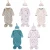 Import Newborn Knotted Nightgown Long Sleeve Matching Hat Organic Cotton Baby Sleeper Gowns with Mitten Cuffs Baby sleep Gowns from China