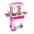 Import Newest Girls Luggage Play Toys Pretend Kitchen Play Set with Light & music from China