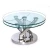 Import Newest Italian design Stainless steel base legs coffee tables with expandable system from China