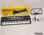 Newest musical instrument toy 61 keys USB electronic keyboard piano with microphone