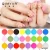 Import Newest wholesale nail acrylic powder 24 Colors DIY Colorful Dust Set For 3D Art Mold Colored Carving Nail Dipping Powder from China