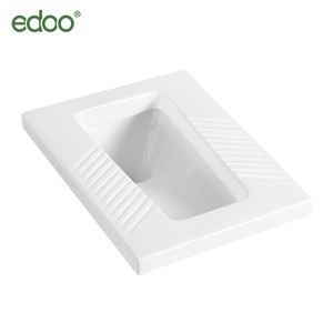 Nice design eco-friendly water closet ceramic squatting pan