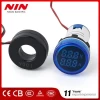 NIN AD101-22VAM 22mm round led indicator voltmeter ammeter digital display ampere-voltage meter indicator pilot lamp