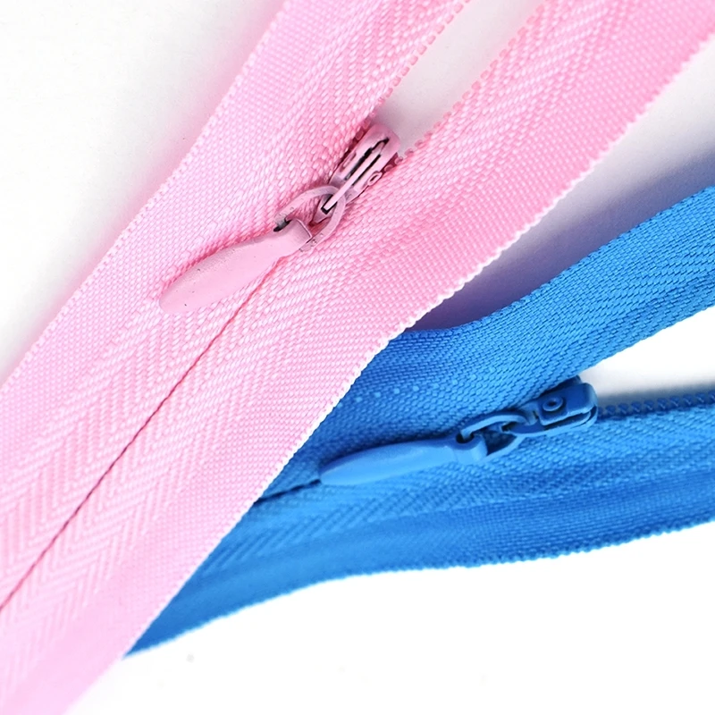 No.3 Garment accessories Close-end tear drop slider Invisible zipper Manufacturer on Sale