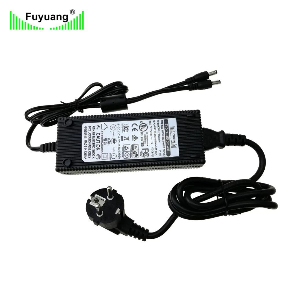 Noiseless low ripple dual output LED driver 12v 24v switch power supply