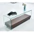 Import Nordic Long Narrow Tv Stand Table Modern With Wheels Tempered Glass Top LCD TV Table from China