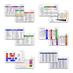 Nursing student gifts clinical vertical lab values plastic waterproof pocket nurse reference id badge cards