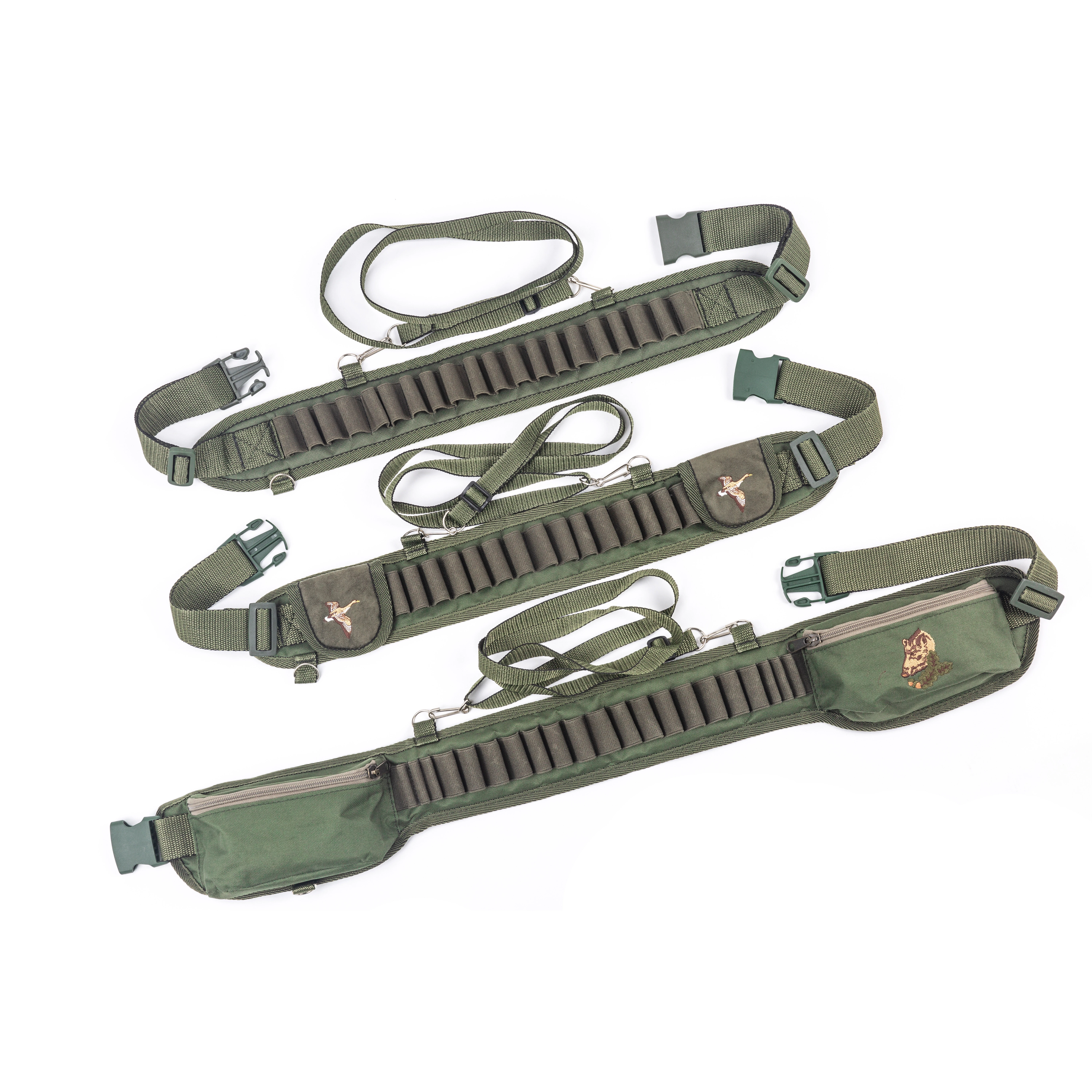 Nylon adjustable bullet for hunting tactics military ammunition wheel shell transport belt