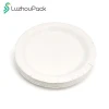 Oasis Free Sample Good Material 6 Inch 7 Inch 9 Inch 10 Inch Custom Printing LOGO Kraft Disposable Paper Plates For Party