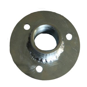 OEM Custom Mounting Base Plate 3 Hole Flange with ISO 90001 Certificated