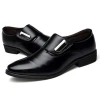 OEM elegant pu casual wholesale dress shoes for men