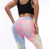OEM gym yoga pants Hip Quick drying fitness custom leggings Workout sport yoga Leggings For Women