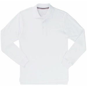 OEM Kids School Uniform 100% Cotton Polo Shirt