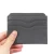 Import OEM ODM Metallic Solid Mixed Color Genuine Leather Durable Concise Design Brand Purse Wallet Card Holders with Free Logo Print from China
