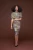 Import OEM wholesale half sleeves midi bodycon african wax print dress fashion styles african print dress designs from China