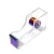 Import office table accessories school supplies Acrylic colorful mini tape dispenser from China