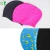 Import OKSILICONE High Quality Silicone Swim Cap for Women and Men Customized Prints Solids Elastic Swimming Hat Pool Swim Cap from China