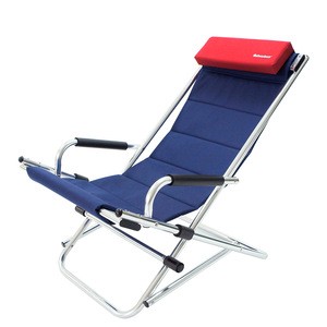 Onwaysports folding rocking aluminum beach chair for camp