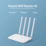 Original Xiaomi Mi Router 4C 300Mbps 2.4G 802.11 b/g/n 4 Antennas Band Wireless Routers WiFi Repeater Mihome APP Control