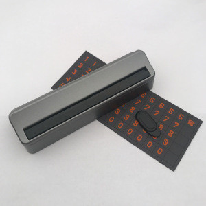 Other Car Interior Accessories Plastic Car Temporary Parking Phone Number Card Plate Stand