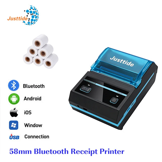 Other handheld thermal printers impresoras paper pos machine supplies impresora receipt wireless bluetooth thermal