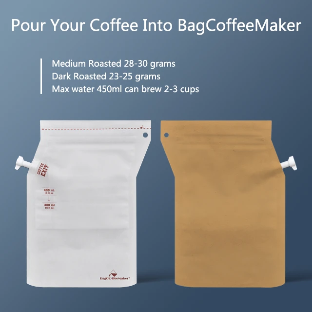 Other Packaging Materials Printing Coffee Pouch Brewer