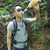 outdoor camping water filter product, personal uf wate straw for outdoor sport with pressure function
