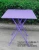 Import Outdoor Garden Metal Square Folding Table from China