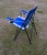 Import Outdoor Portable Collapsible Metal Frame Camp Folding Accent Chair Compact Beach Arm Chairs Picnic Table Leisure Camping chair from China