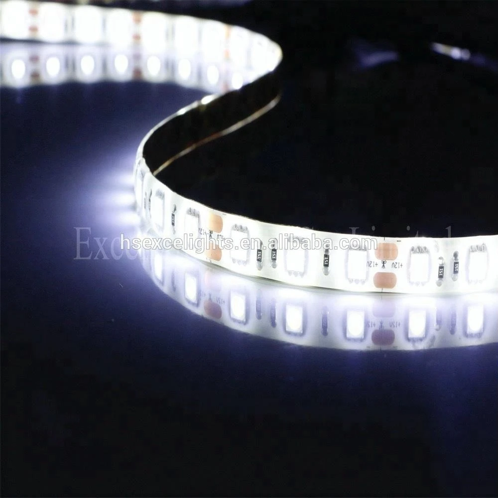 Outdoor Silicon Tube Waterproof Flexible 5050 SMD  Led Strip CE ROHS Approval 60pcs SMD DC 12V 5050 LED Strip