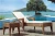 Import outdoor wicker cheap bali beach bed from China