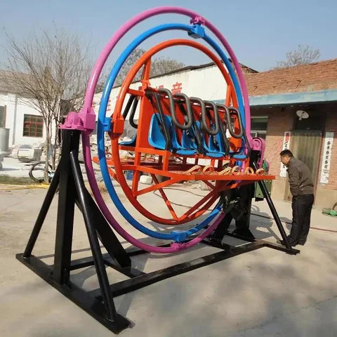 Buy Outdoors Amusement Park Ride Spinner Human Gyroscope Rides For Sale ...