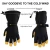 Import Ozero Men Waterproof Breathable Winter  Snow Ski Genuine Cowhide Leather Gloves &amp; Mittens Gloves . from China
