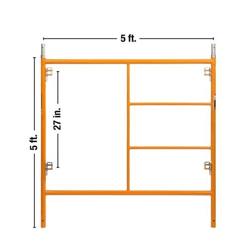 Painting Scaffolding Sale Korean Steel H Frame A Scaffolding Frame Mobile Portal Ladder Type Frame Steel Scaffolding