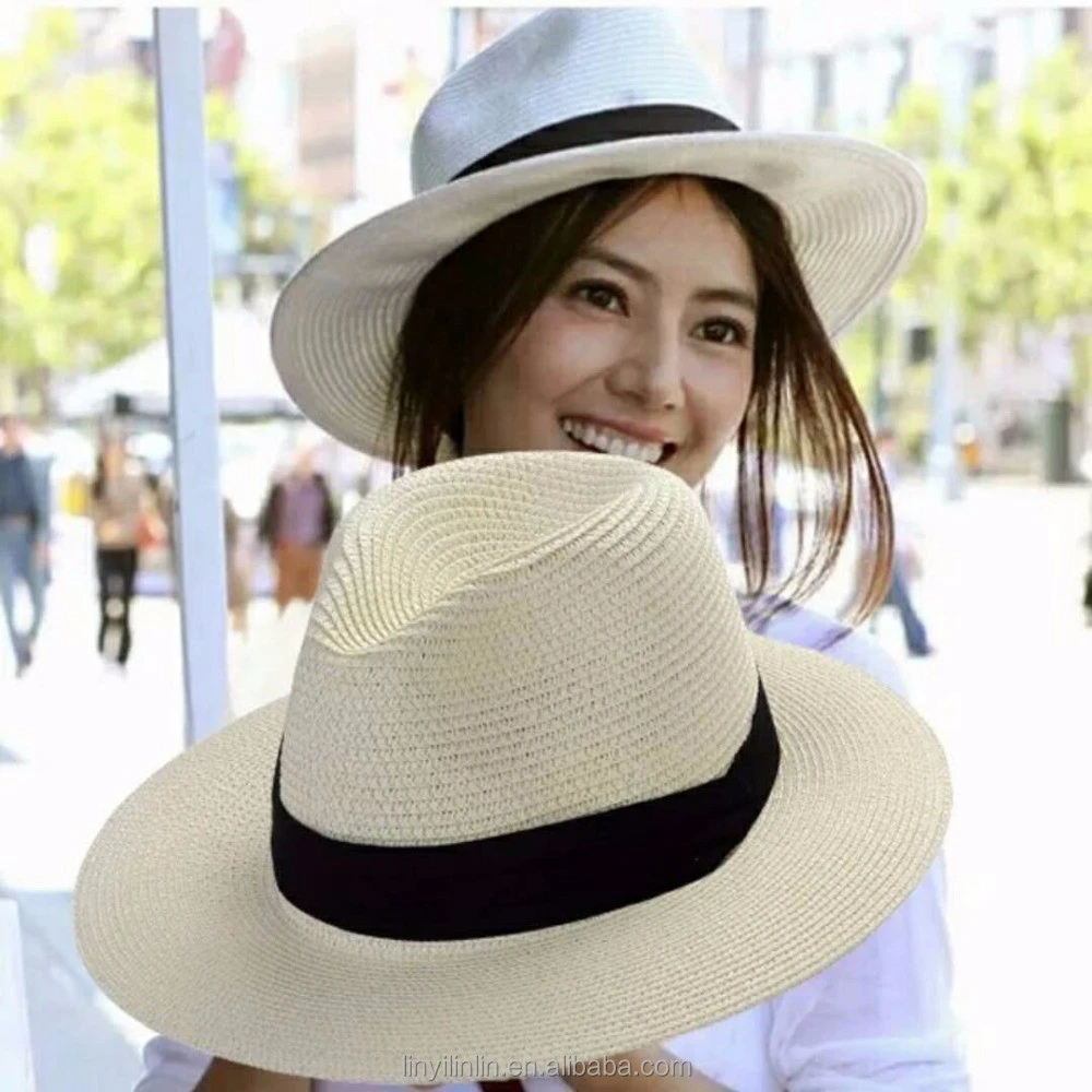 Panama straw hats summer paper hat wholesale