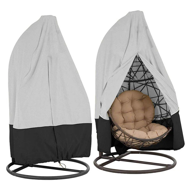 Patio Large Wicker Egg Swing Chair Covers Waterproof Outdoor Stand Furniture Protector Hanging Chair Cover