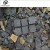 Paving stone black basalt for granite cube stone