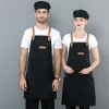 Personalized Canvas Cotton Chef Cooking Kitchen Apron Women and Men Coffee restaurant Work Cowboy Apron