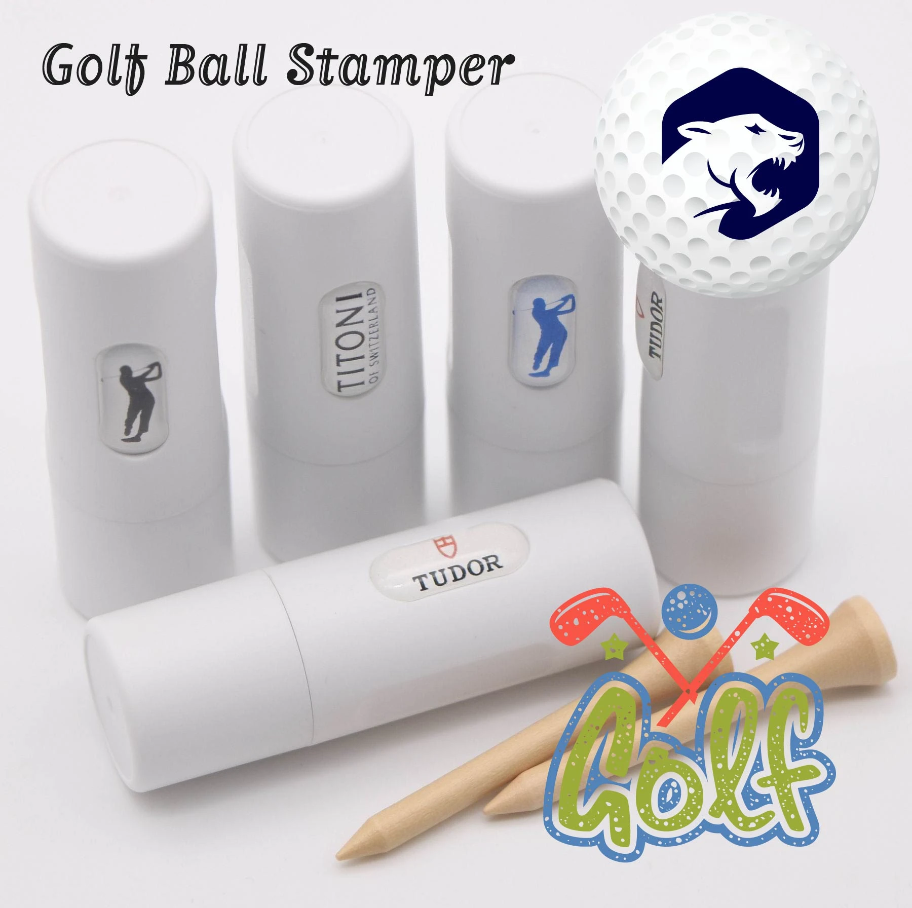 Personalized Custom Golf Ball Stamper hot selling golf accessories