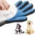 Import Pet Brush High quality Pet Grooming Brush Blue color Small Dog Hand Brush Glove from China