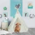 Import Pet Teepee Dog(Puppy) Cat Bed - Portable Pet Tents &amp; Houses for Dog&amp; Cat Beige Color 24 Inch from China
