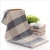 Plain plaid towel 100% cotton one side gauze one side wool ring pure cotton towel adult face towel