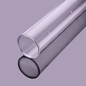 Plastic 150mm Clear Acrylic Test Tubes  With End Caps
