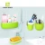 Import Plastic Bath Set red bathroom accessories from China
