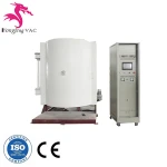 Plastic Caps High Vacuum Deposition Coating Machine For Metallizing
