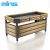 Import Plastic equipment Metal Steel Wooden  Food Fruit Vegetable Display Stands Rack Shelf Counter for supermarket from China