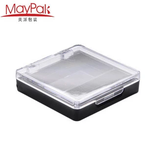 plastic eye shadow container cases for cosmetic use