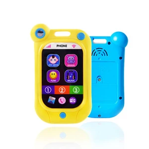 Plastic intelligent phones baby stop crying artifact music mobile toys for baby