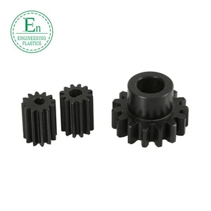 Plastic manufacturer customized plastic helical gear and plastic gear